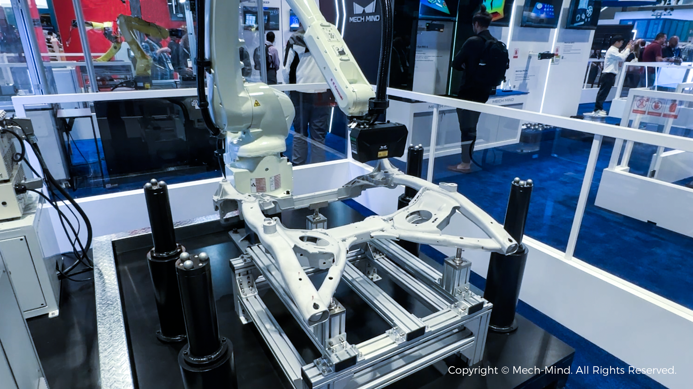 美國自動化盛會AUTOMATE 2024：梅卡曼德作為參展規模最大的中國企業，先進AI+3D技術獲廣泛關注