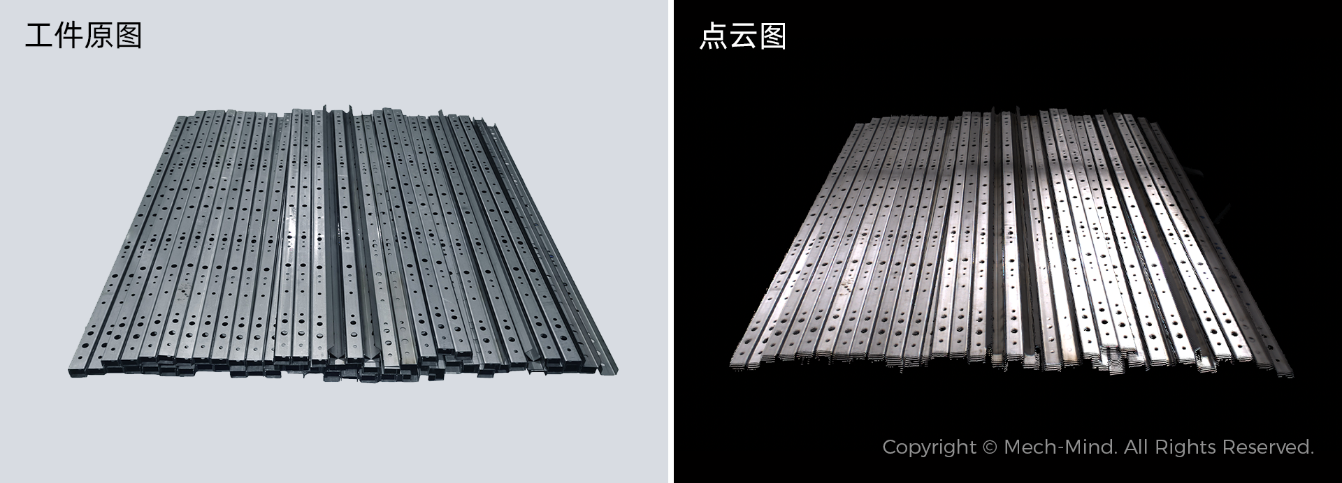 超遠(yuǎn)距離工業(yè)激光3D相機(jī)Mech-Eye LSR XL發(fā)布，助力沖壓/一體化壓鑄車(chē)間高精度下料裝筐
