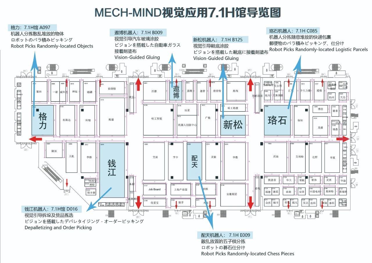 梅卡曼德工博會導覽圖 