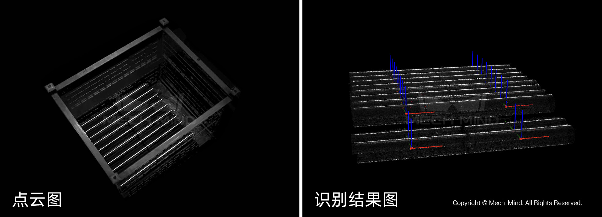 梅卡曼德AI+3D工程機(jī)械上下料解決方案——高質(zhì)量成像、快速新增品規(guī)、深框穩(wěn)定識(shí)別抓取 梅卡曼德AI+3D工程機(jī)械上下料解決方案——高質(zhì)量成像、快速新增品規(guī)、深框穩(wěn)定識(shí)別抓取